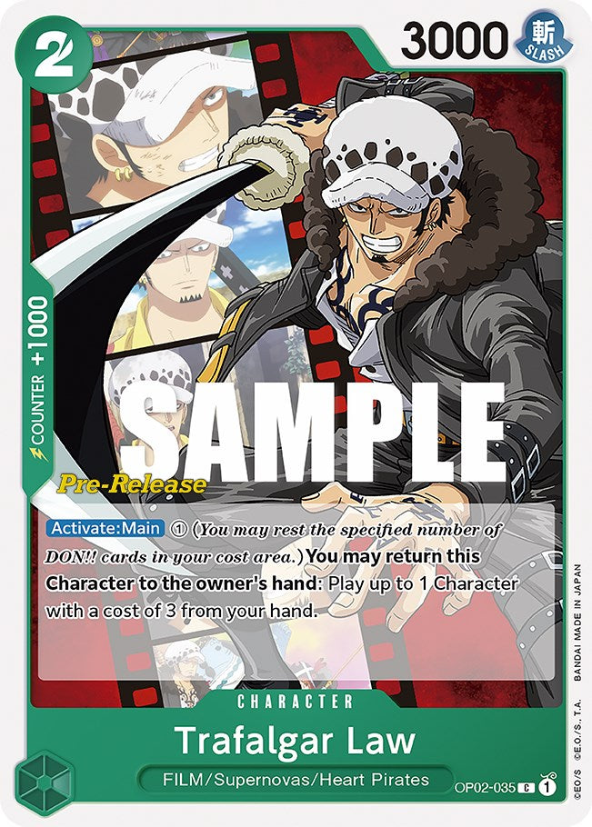 Trafalgar Law [Paramount War Pre-Release Cards] | Devastation Store