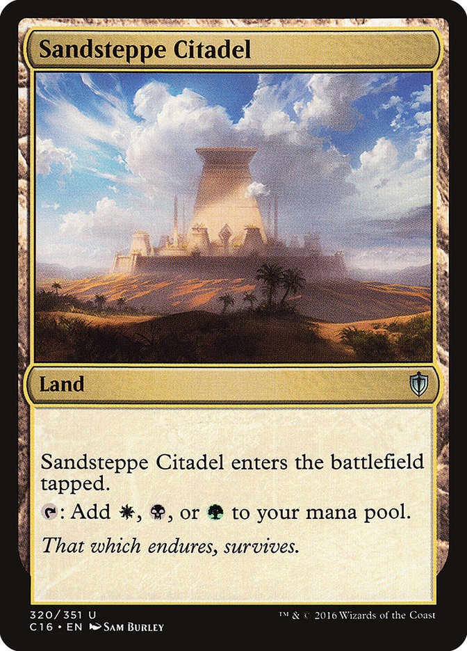 Sandsteppe Citadel [Commander 2016] - Devastation Store | Devastation Store
