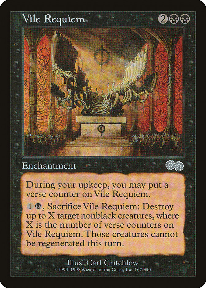 Vile Requiem [Urza's Saga] - Devastation Store | Devastation Store