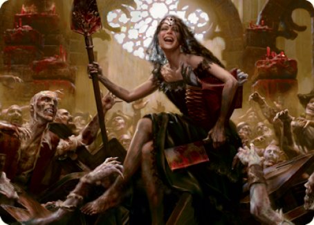 Gisa, Glorious Resurrector Art Card [Innistrad: Midnight Hunt Art Series] | Devastation Store