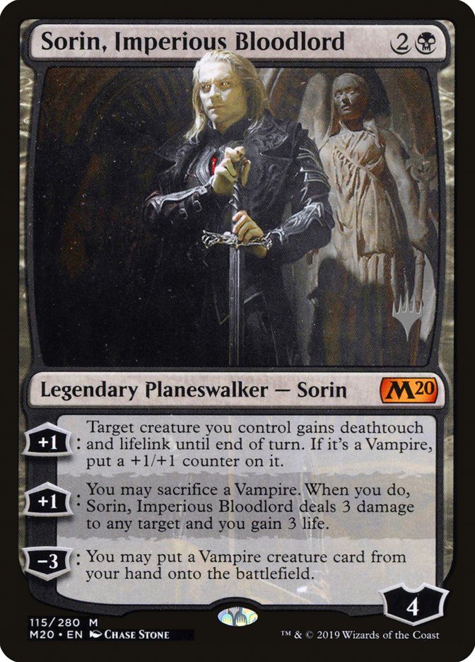 Sorin, Imperious Bloodlord (Promo Pack) [Core Set 2020 Promos] | Devastation Store