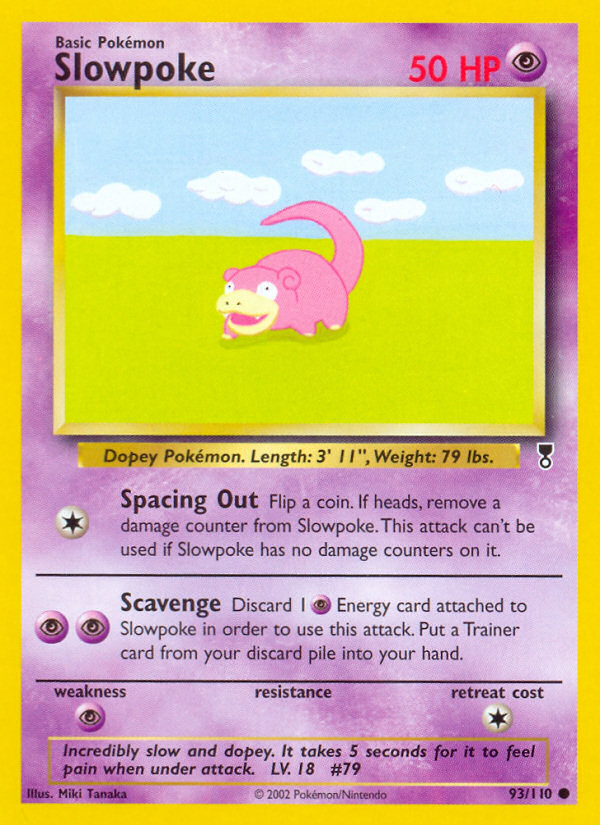 Slowpoke (93/110) [Legendary Collection] | Devastation Store