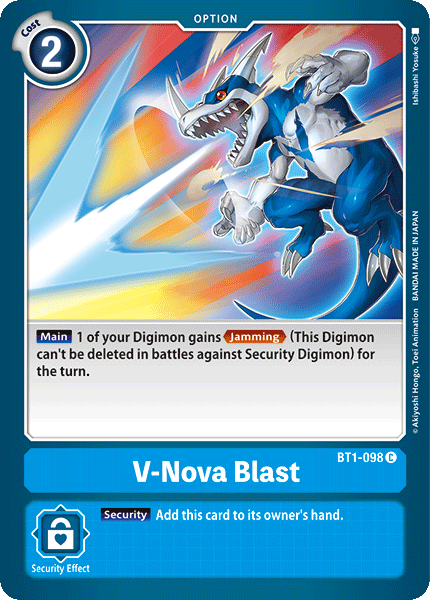 V-Nova Blast [BT1-098] [Release Special Booster Ver.1.0] | Devastation Store