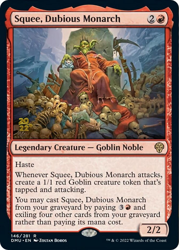 Squee, Dubious Monarch [Dominaria United Prerelease Promos] | Devastation Store