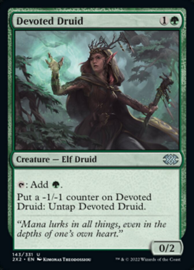 Devoted Druid [Double Masters 2022] | Devastation Store