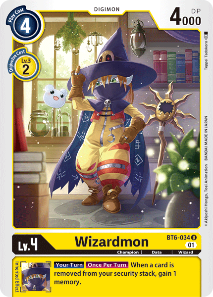 Wizardmon [BT6-034] [Double Diamond] | Devastation Store