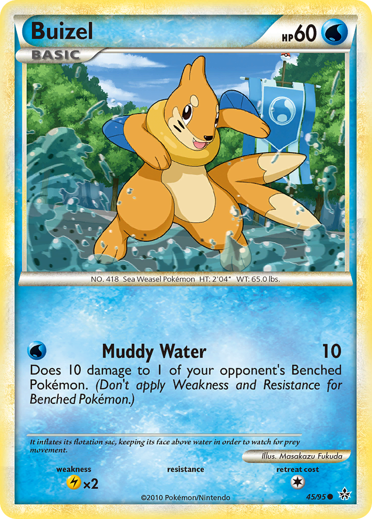 Buizel (45/95) [HeartGold & SoulSilver: Unleashed] | Devastation Store