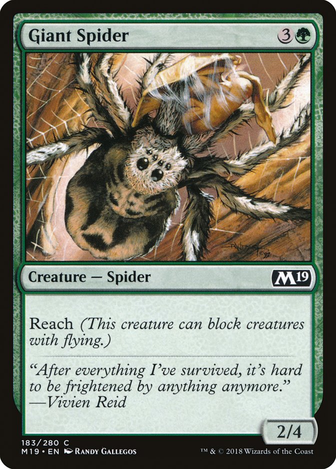 Giant Spider [Core Set 2019] - Devastation Store | Devastation Store