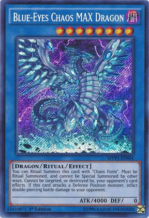 Blue-Eyes Chaos MAX Dragon [MVP1-ENS04] Secret Rare | Devastation Store