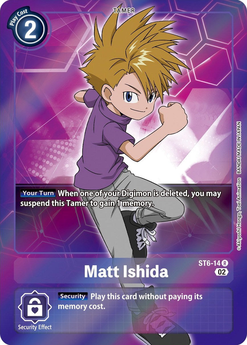 Matt Ishida [ST6-14] (Alternate Art) [Starter Deck: Ragnaloardmon] | Devastation Store