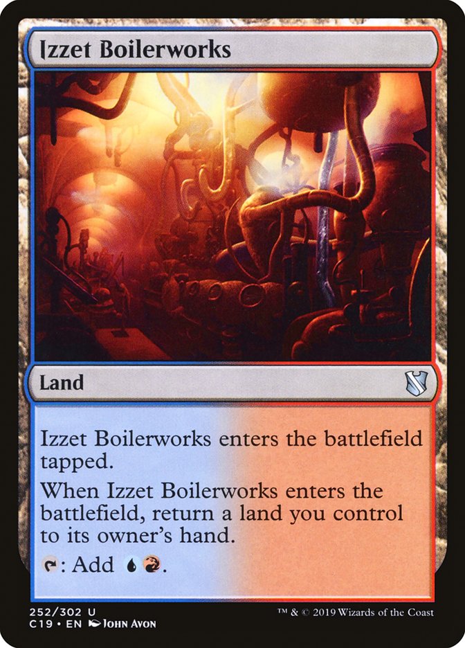 Izzet Boilerworks [Commander 2019] | Devastation Store