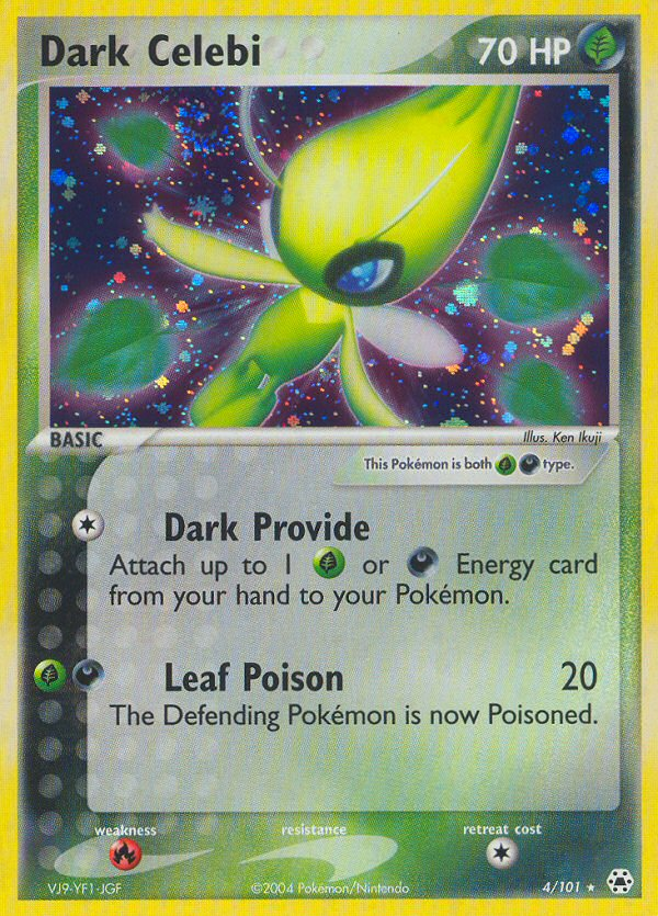 Dark Celebi (4/101) [EX: Hidden Legends] | Devastation Store