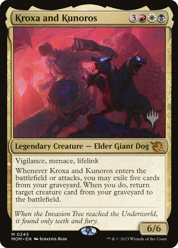 Kroxa and Kunoros (Promo Pack) [March of the Machine Promos] | Devastation Store