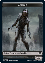 Zombie // Treasure Double-sided Token [Game Night: Free-for-All] | Devastation Store