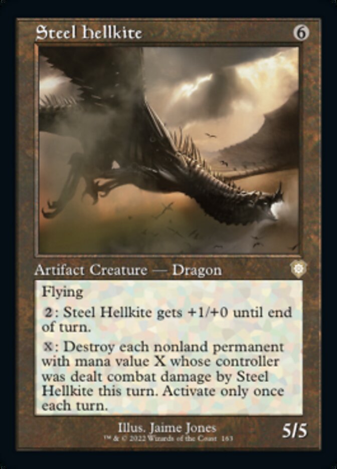 Steel Hellkite (Retro) [The Brothers' War Commander] | Devastation Store