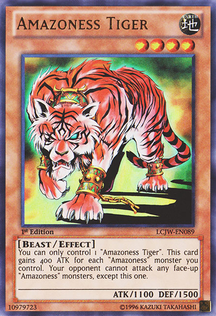 Amazoness Tiger [LCJW-EN089] Ultra Rare | Devastation Store