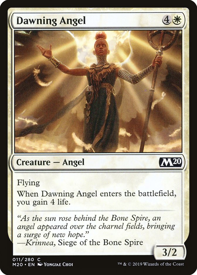 Dawning Angel [Core Set 2020] | Devastation Store