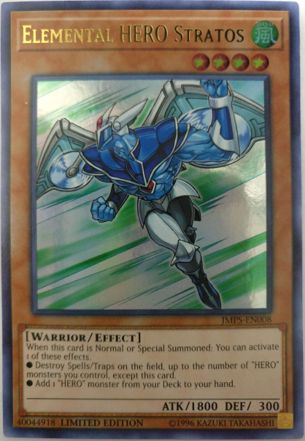 Elemental Hero Stratos [JMPS-EN008] Ultra Rare | Devastation Store