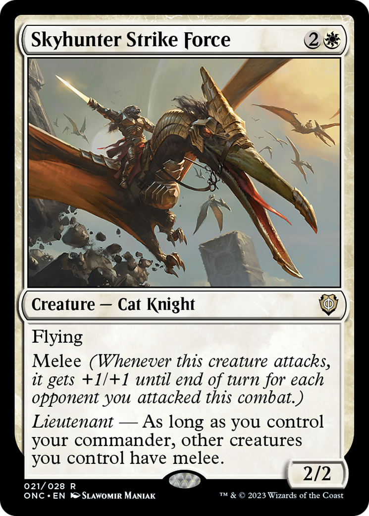 Skyhunter Strike Force [Phyrexia: All Will Be One Commander] | Devastation Store