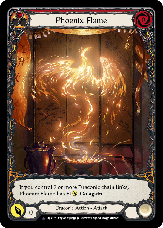 Phoenix Flame (Marvel) [UPR101] (Uprising)  Cold Foil | Devastation Store