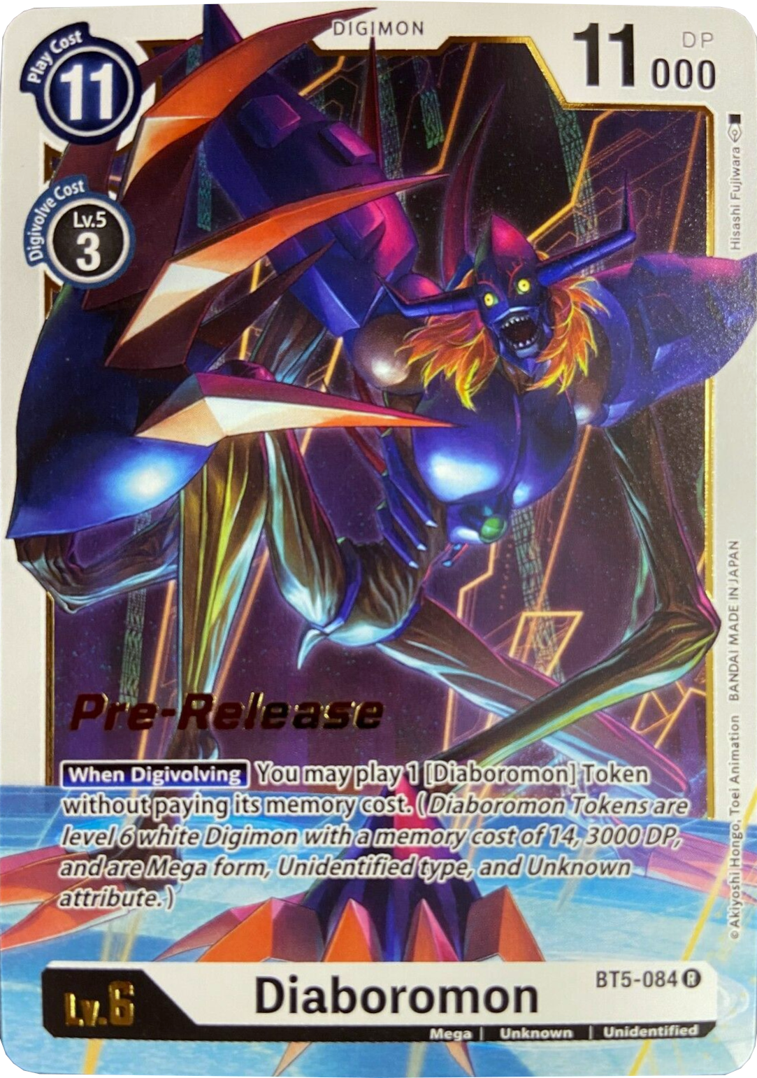Diaboromon [BT5-084] [Battle of Omni Pre-Release Promos] | Devastation Store