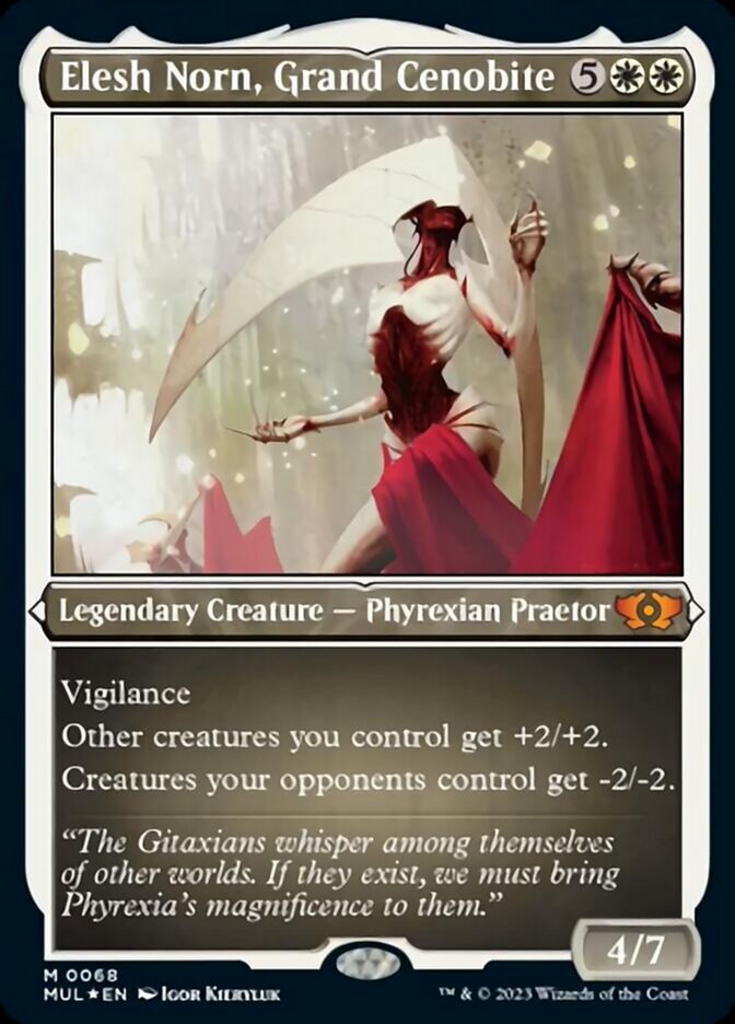 Elesh Norn, Grand Cenobite (Foil Etched) [Multiverse Legends] | Devastation Store