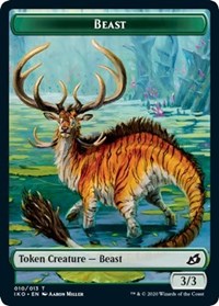 Beast (010) // Hydra Double-sided Token [Commander 2020 Tokens] | Devastation Store