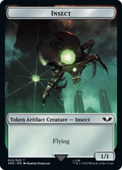 Necron Warrior // Insect (Surge Foil) [Universes Beyond: Warhammer 40,000 Tokens] | Devastation Store