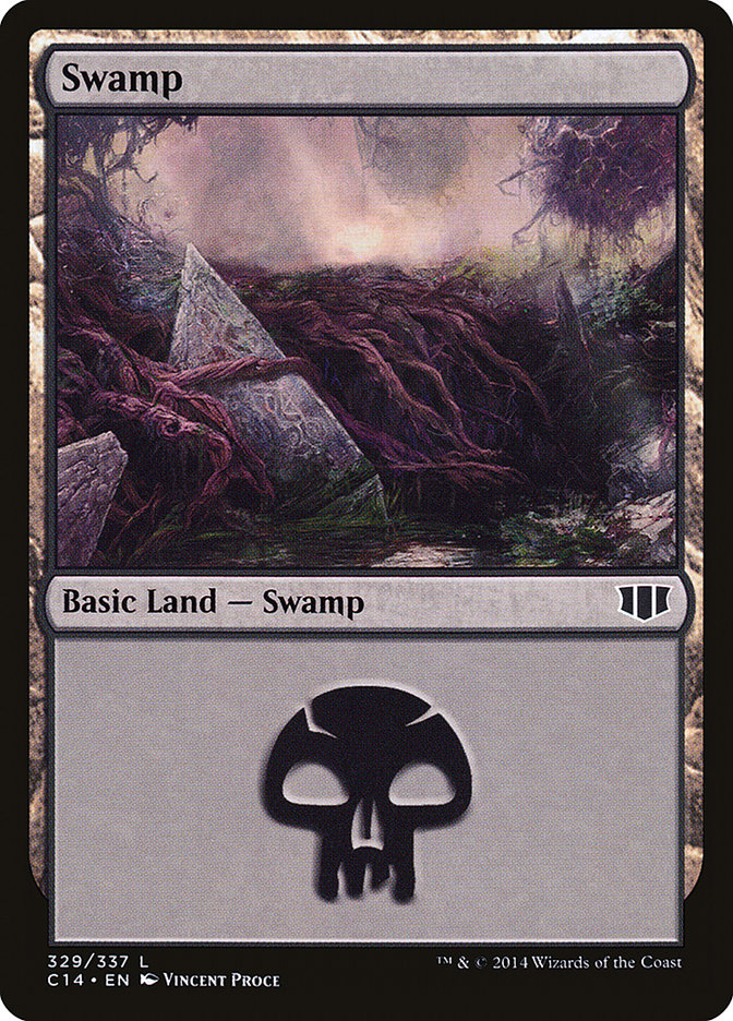 Swamp (329) [Commander 2014] | Devastation Store