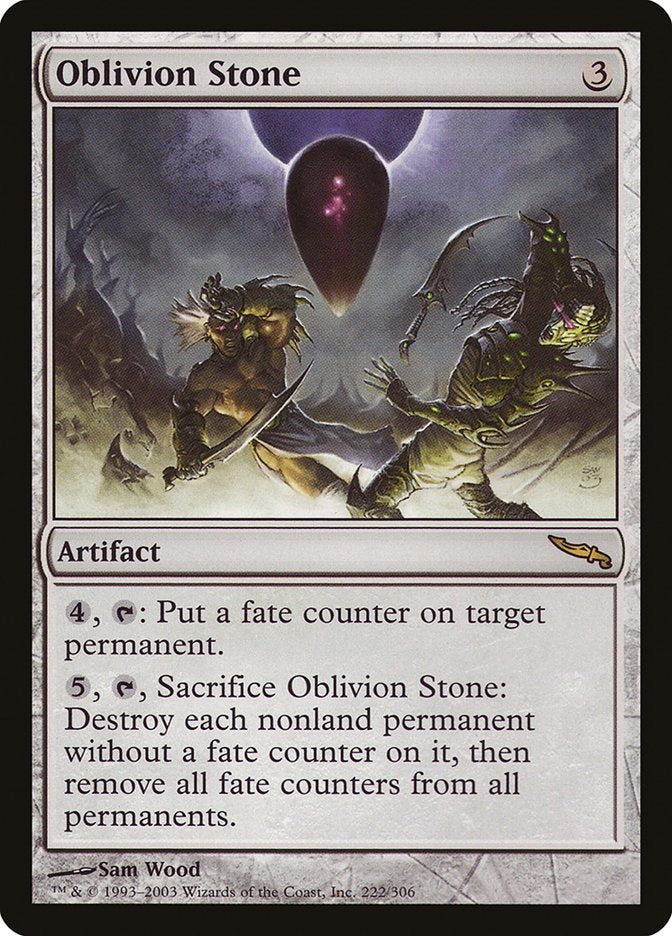 Oblivion Stone [Mirrodin] | Devastation Store