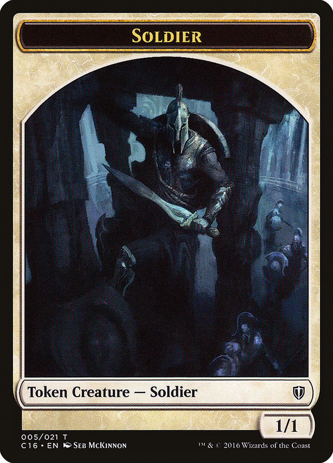 Soldier [Commander 2016 Tokens] - Devastation Store | Devastation Store