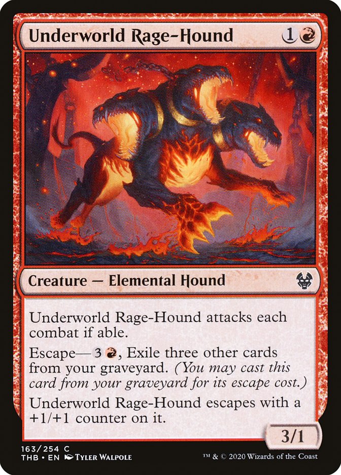 Underworld Rage-Hound [Theros Beyond Death] | Devastation Store