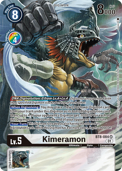 Kimeramon [BT8-084] (Alternate Art) [New Awakening] | Devastation Store