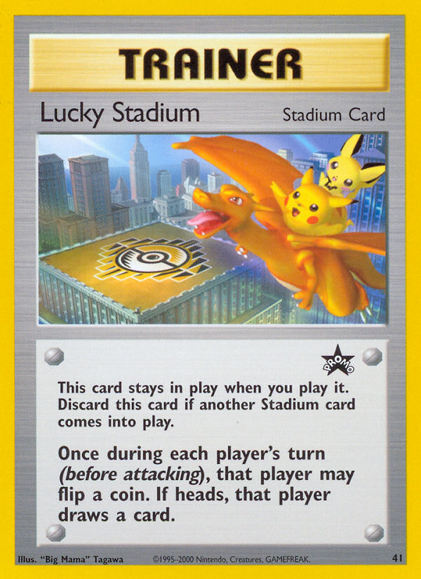 Lucky Stadium (41) [Wizards of the Coast: Black Star Promos] | Devastation Store
