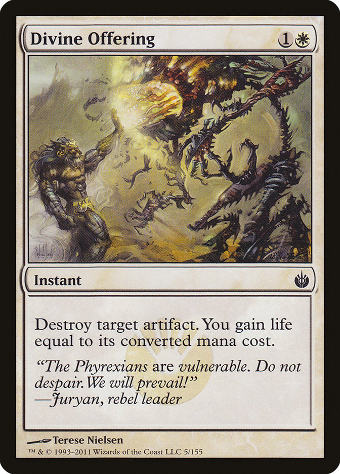 Divine Offering [Mirrodin Besieged] | Devastation Store