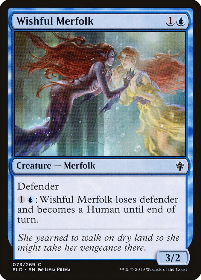 Wishful Merfolk [Throne of Eldraine] | Devastation Store