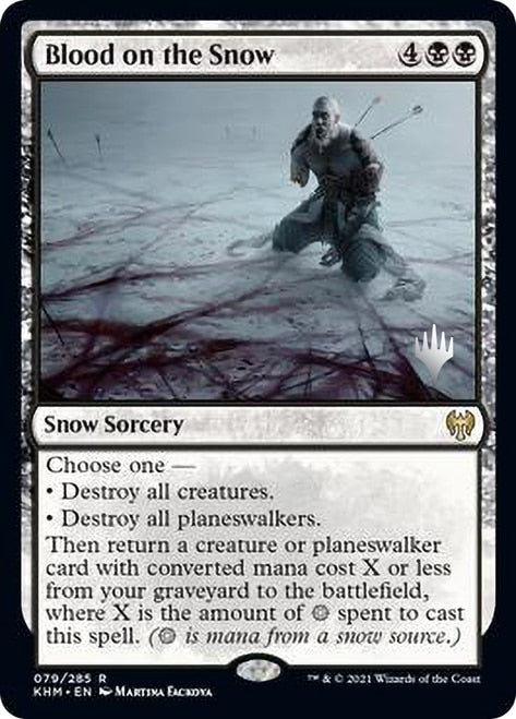 Blood on the Snow (Promo Pack) [Kaldheim Promos] | Devastation Store