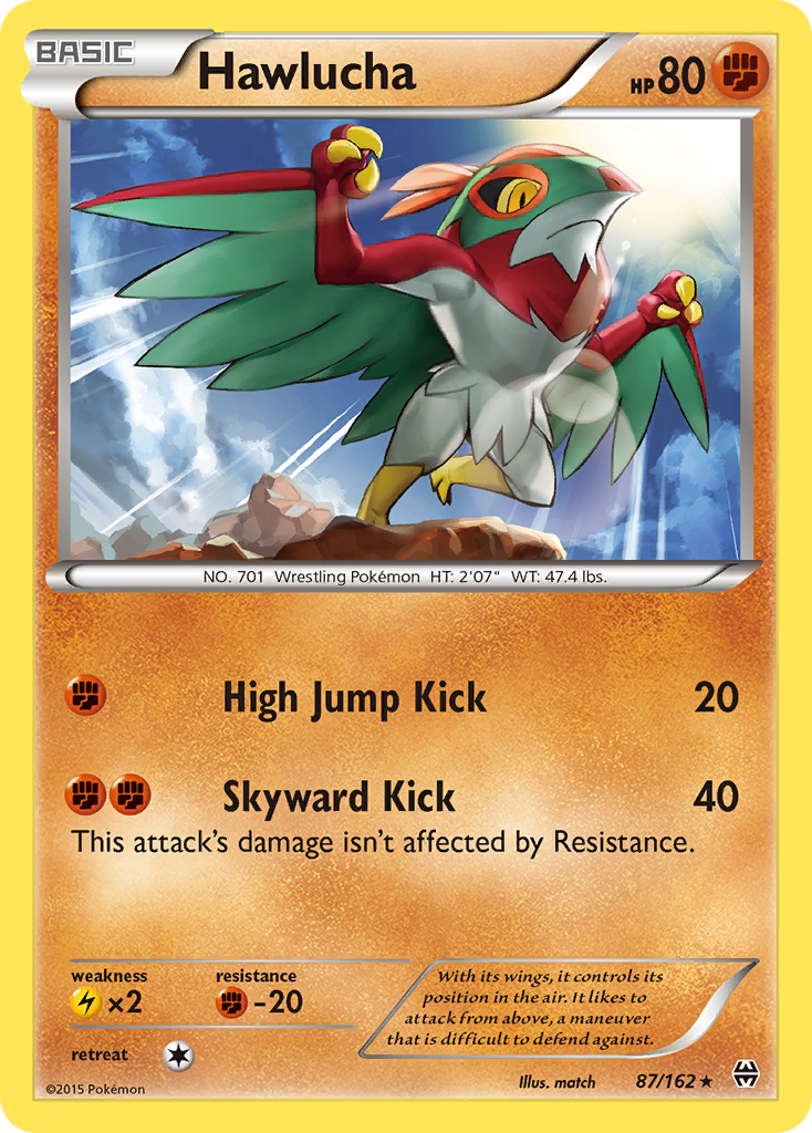 Hawlucha (87/162) [XY: BREAKthrough] | Devastation Store