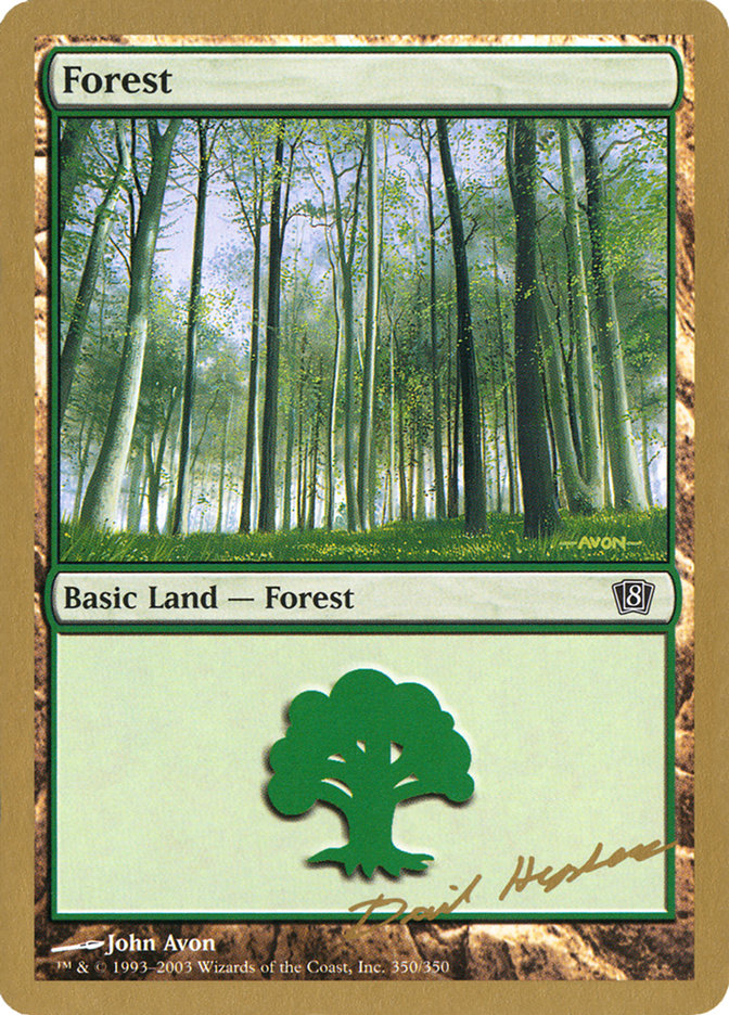 Forest (dh350) (Dave Humpherys) [World Championship Decks 2003] | Devastation Store