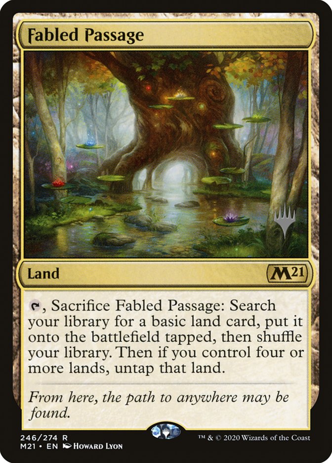 Fabled Passage (Promo Pack) [Core Set 2021 Promos] | Devastation Store