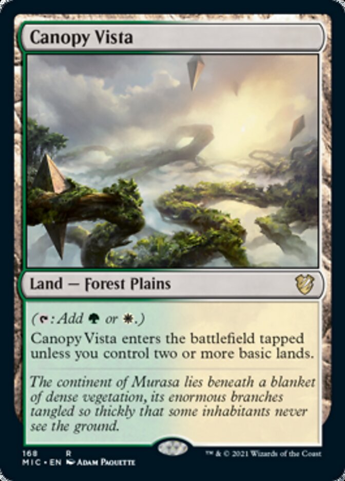 Canopy Vista [Innistrad: Midnight Hunt Commander] | Devastation Store