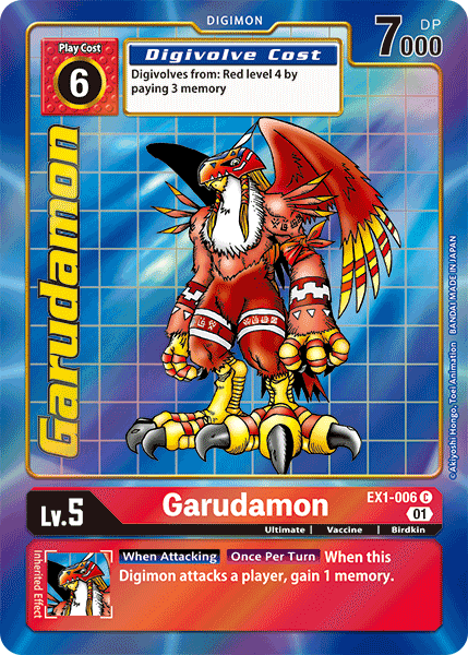 Garudamon [EX1-006] (Alternate Art) [Classic Collection] | Devastation Store