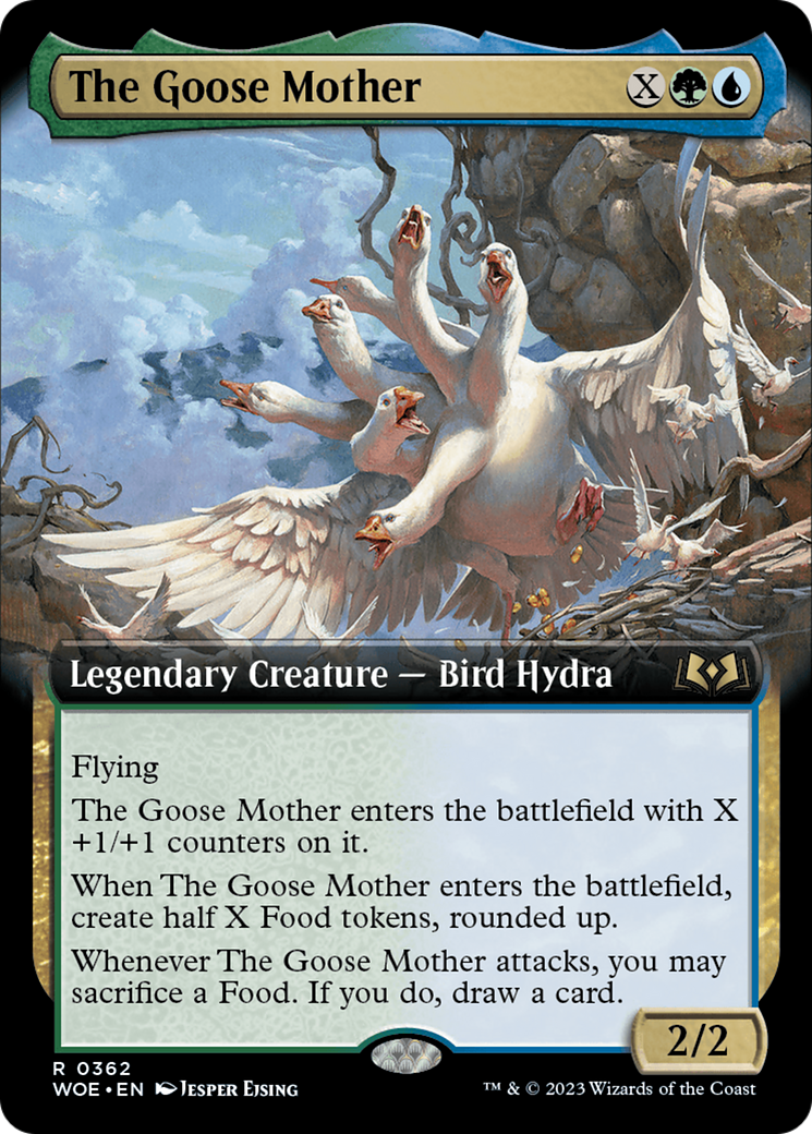 The Goose Mother (Extended Art) [Wilds of Eldraine] | Devastation Store