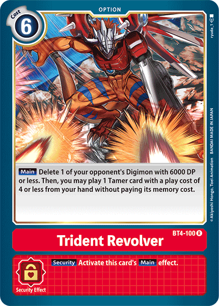 Trident Revolver [BT4-100] [Great Legend] | Devastation Store