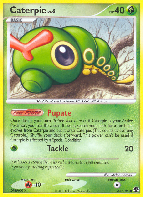 Caterpie (63/106) [Diamond & Pearl: Great Encounters] | Devastation Store