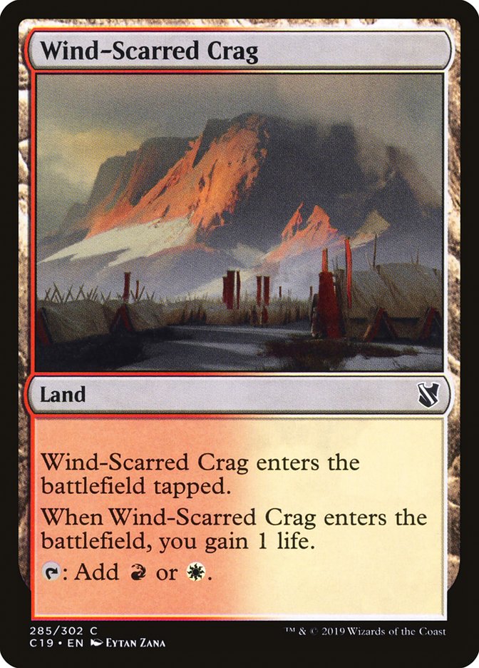 Wind-Scarred Crag [Commander 2019] | Devastation Store