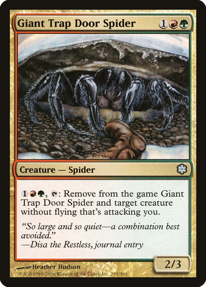 Giant Trap Door Spider [Coldsnap Theme Decks] - Devastation Store | Devastation Store