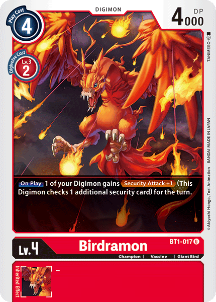 Birdramon [BT1-017] [Release Special Booster Ver.1.0] | Devastation Store