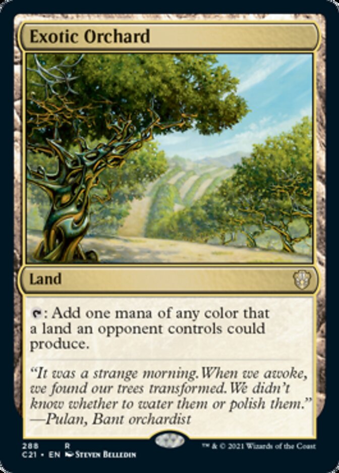 Exotic Orchard [Commander 2021] | Devastation Store