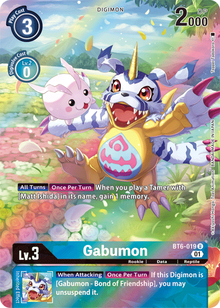 Gabumon [BT6-019] (Alternate Art) [Double Diamond] | Devastation Store